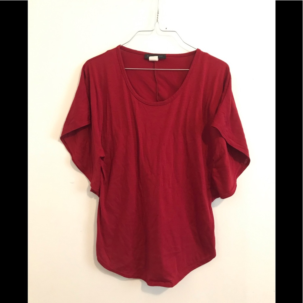 Cute Burgundy Top